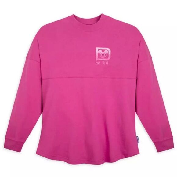 Disney World Spirit Jersey Adults Pink Magenta NWT XS / S WDW Top - Picture 2 of 5